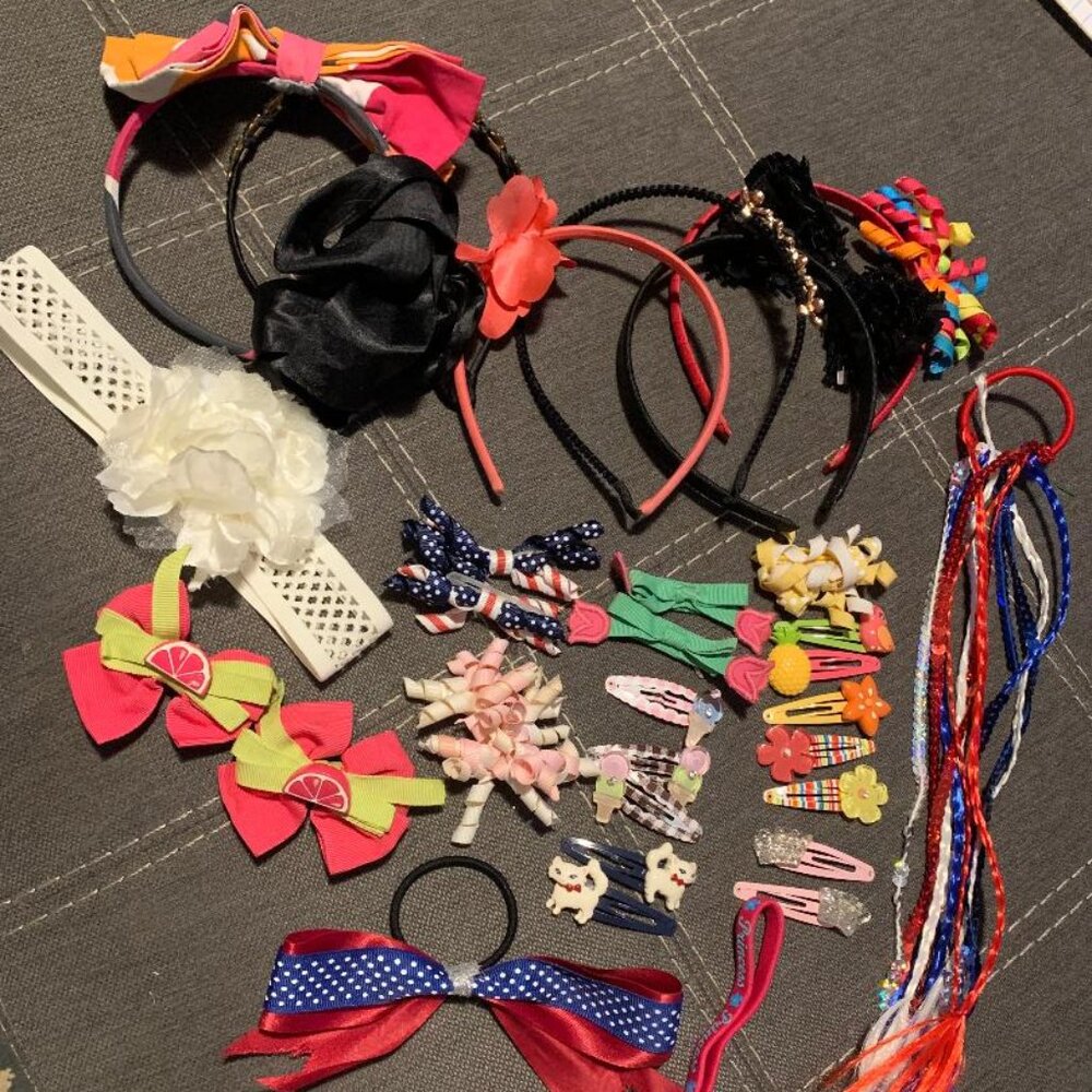 Gymboree Hair Bows and Headbands